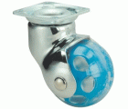 SERIE BLC-BLC Azul, Giratorio/Platina/Sin Freno